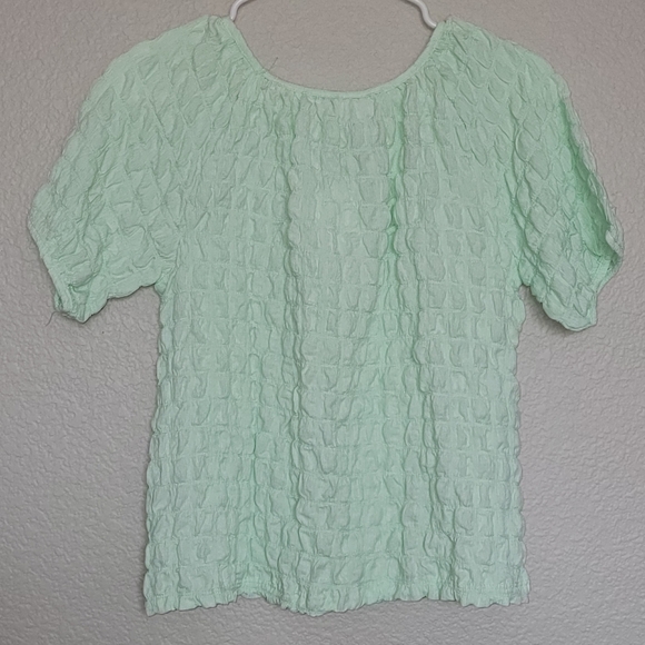 Zara Girls Tops Green Size 13-14 * - Picture 3 of 8